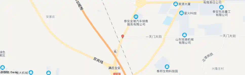 泰安长城路十二号街_公交站地图_泰安公交_妙搜公交查询2025