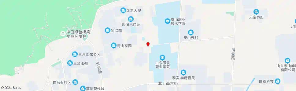 泰安佛光路_公交站地图_泰安公交_妙搜公交查询2025