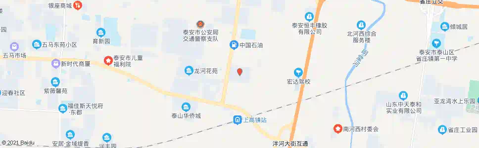 泰安安居上上城_公交站地图_泰安公交_妙搜公交查询2025