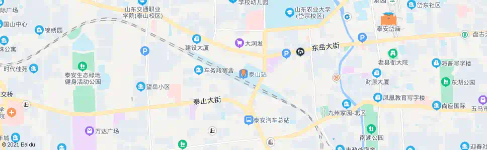 泰安泰山新区_公交站地图_泰安公交_妙搜公交查询2025