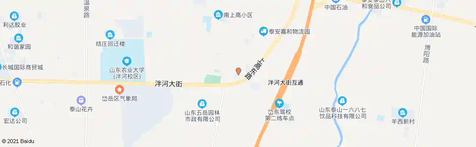 泰安上高村(海华劳务)_公交站地图_泰安公交_妙搜公交查询2025