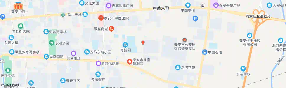 泰安訾家灌庄小区_公交站地图_泰安公交_妙搜公交查询2025