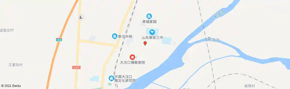 泰安瀛鑫服饰商场(老县衙)_公交站地图_泰安公交_妙搜公交查询2025