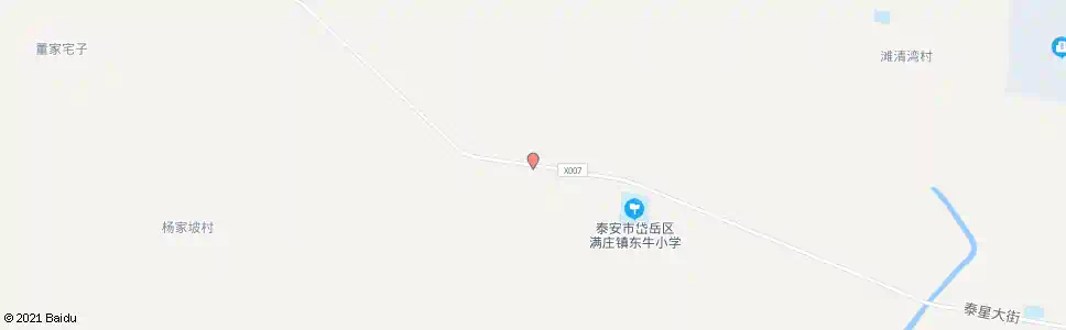 泰安王家园村_公交站地图_泰安公交_妙搜公交查询2025