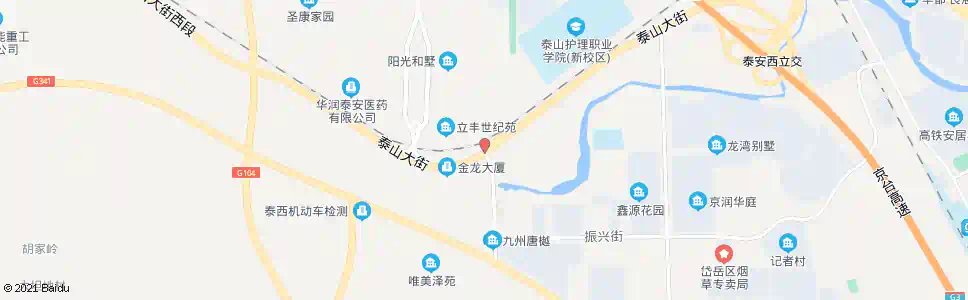 泰安泰安市救助站_公交站地图_泰安公交_妙搜公交查询2025