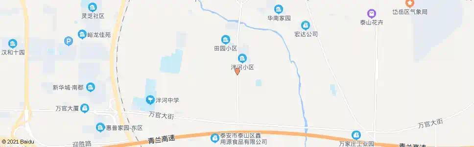 泰安王家店村委_公交站地图_泰安公交_妙搜公交查询2025
