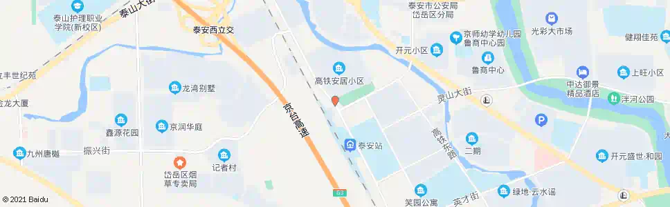 泰安附设站_公交站地图_泰安公交_妙搜公交查询2025