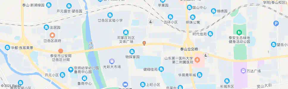 泰安粥店办事处_公交站地图_泰安公交_妙搜公交查询2025