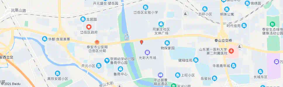 泰安光彩大市场(岳首律师事务所)_公交站地图_泰安公交_妙搜公交查询2025