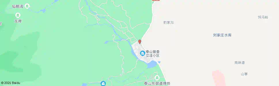 泰安艾洼新村_公交站地图_泰安公交_妙搜公交查询2025
