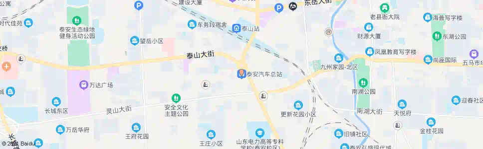 泰安岳海汽车集团_公交站地图_泰安公交_妙搜公交查询2025