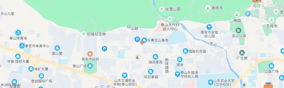 泰安科山路口_公交站地图_泰安公交_妙搜公交查询2025
