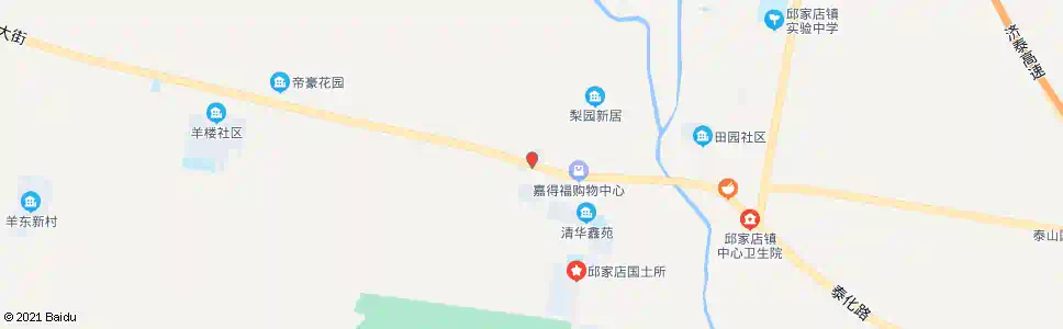 泰安邱家店镇政府_公交站地图_泰安公交_妙搜公交查询2025