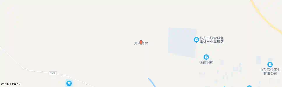 泰安滩清湾村_公交站地图_泰安公交_妙搜公交查询2025