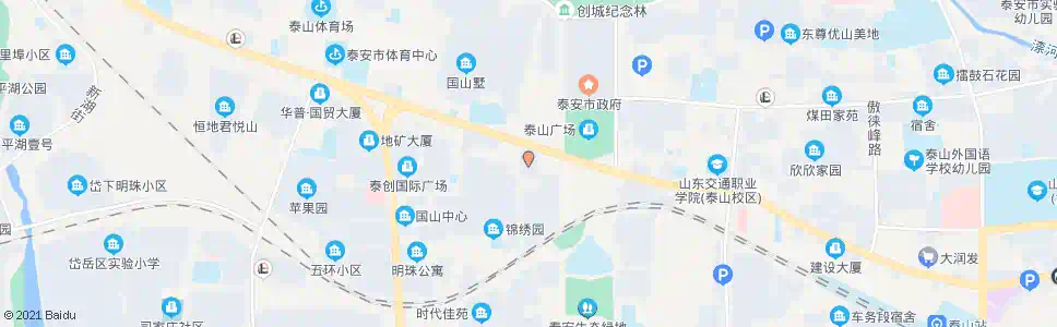泰安联通大厦(乐园小区)_公交站地图_泰安公交_妙搜公交查询2025