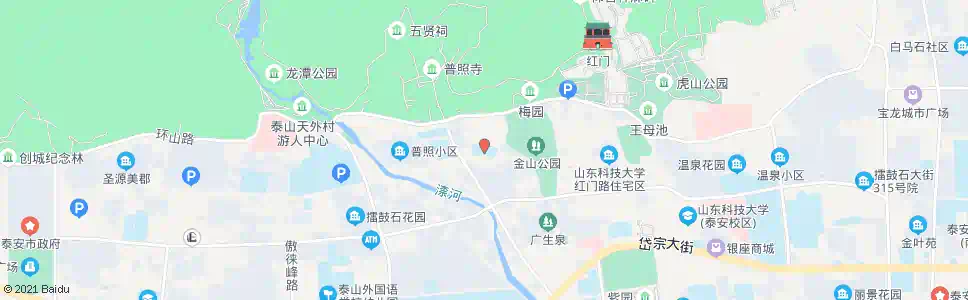 泰安老年大学(儿童乐园)_公交站地图_泰安公交_妙搜公交查询2025