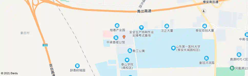 泰安市委党校(火车站)_公交站地图_泰安公交_妙搜公交查询2025