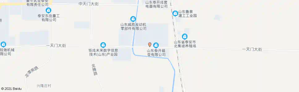 泰安重汽希尔博_公交站地图_泰安公交_妙搜公交查询2025