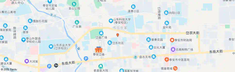泰安虎山路北段_公交站地图_泰安公交_妙搜公交查询2025