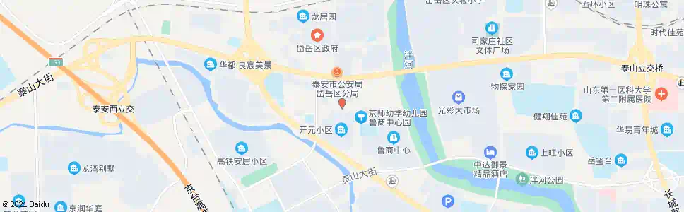 泰安财兴街中段_公交站地图_泰安公交_妙搜公交查询2025