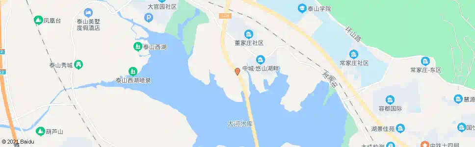 泰安小官庄_公交站地图_泰安公交_妙搜公交查询2025