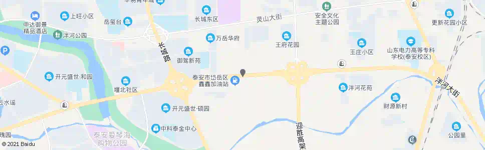 泰安望岳东路南段_公交站地图_泰安公交_妙搜公交查询2025