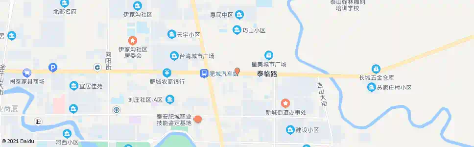 泰安交警支队_公交站地图_泰安公交_妙搜公交查询2025