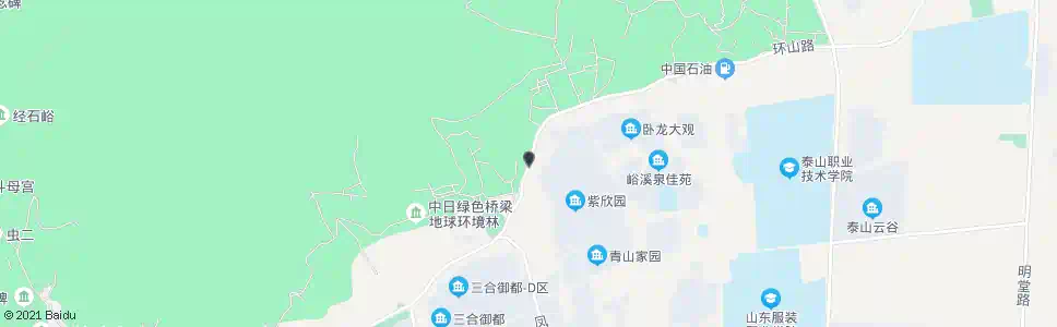 泰安紫欣园小区_公交站地图_泰安公交_妙搜公交查询2025