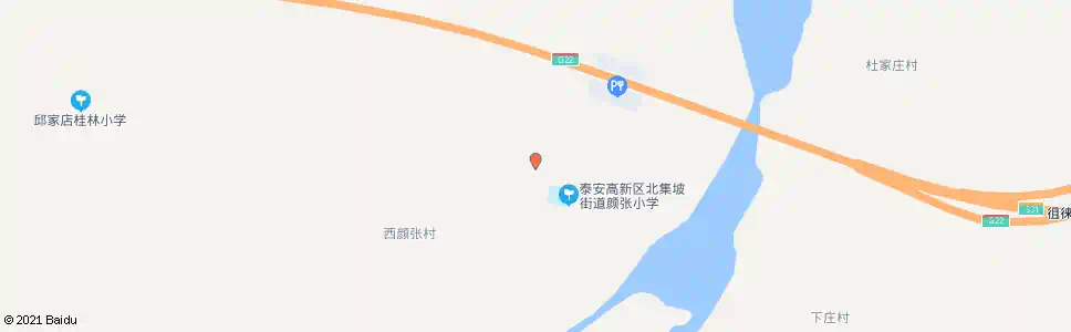 泰安东颜张_公交站地图_泰安公交_妙搜公交查询2025