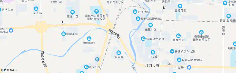 泰安龙潭路立交桥_公交站地图_泰安公交_妙搜公交查询2025