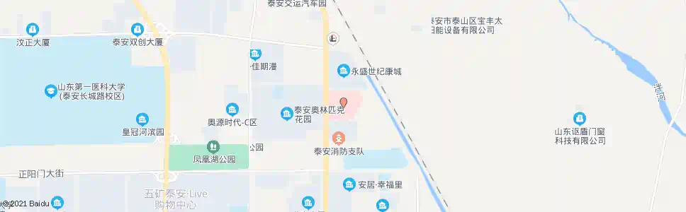 泰安妇幼保健院(儿童医院)_公交站地图_泰安公交_妙搜公交查询2025