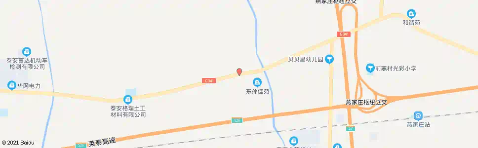 泰安东孙村委_公交站地图_泰安公交_妙搜公交查询2025