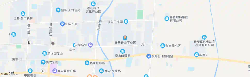泰安泰开新区工业园_公交站地图_泰安公交_妙搜公交查询2025