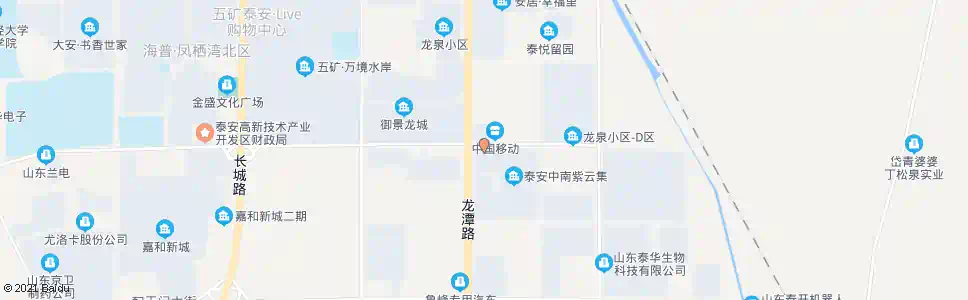 泰安高新供电部_公交站地图_泰安公交_妙搜公交查询2025