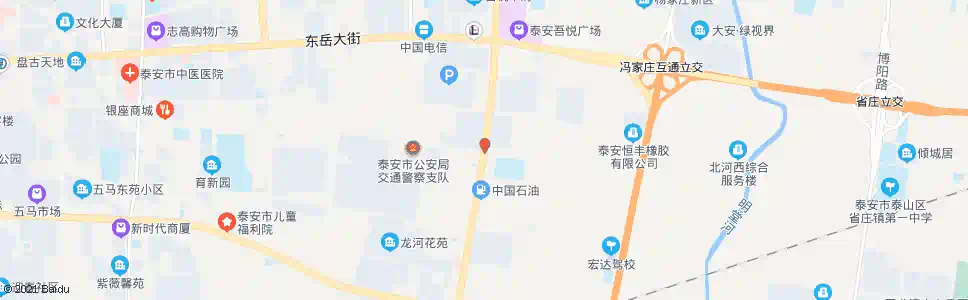 泰安东湖路东段_公交站地图_泰安公交_妙搜公交查询2025