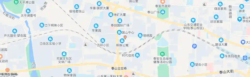 泰安公交公司宿舍_公交站地图_泰安公交_妙搜公交查询2025