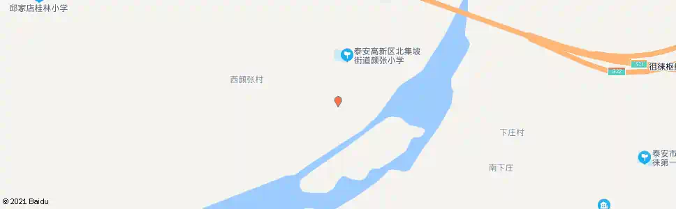 泰安颜张停车场_公交站地图_泰安公交_妙搜公交查询2025