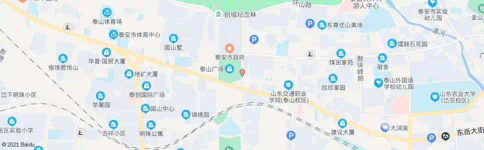 泰安泰山广场东站(卜蜂莲花)_公交站地图_泰安公交_妙搜公交查询2025