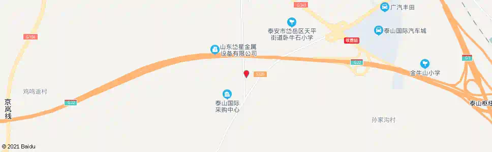 泰安卧牛石公交停车场_公交站地图_泰安公交_妙搜公交查询2025