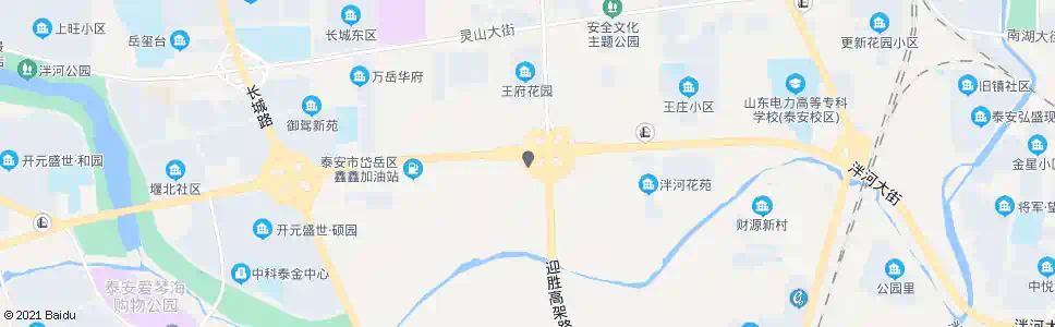 泰安下旺附设站_公交站地图_泰安公交_妙搜公交查询2025