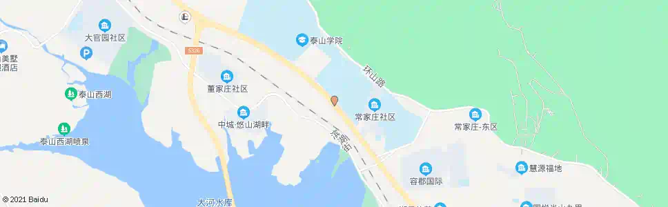 泰安警官培训中心_公交站地图_泰安公交_妙搜公交查询2025