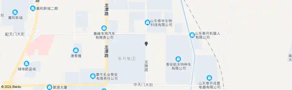 泰安龙腾路南段_公交站地图_泰安公交_妙搜公交查询2025