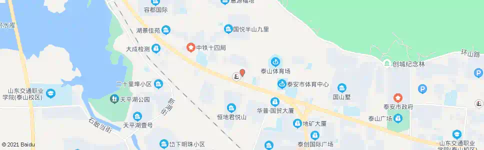 泰安天津银行_公交站地图_泰安公交_妙搜公交查询2025