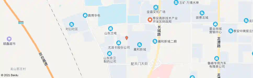 泰安嘉和新城_公交站地图_泰安公交_妙搜公交查询2025