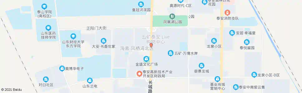 泰安海普风栖湾_公交站地图_泰安公交_妙搜公交查询2025