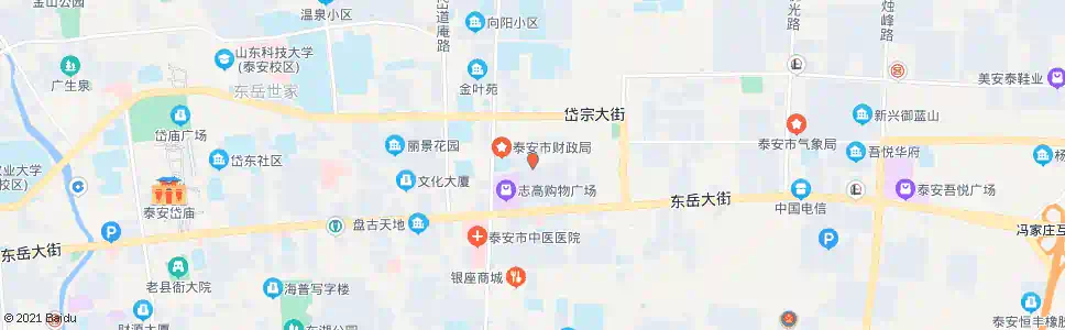 泰安泰安农业机械局_公交站地图_泰安公交_妙搜公交查询2025