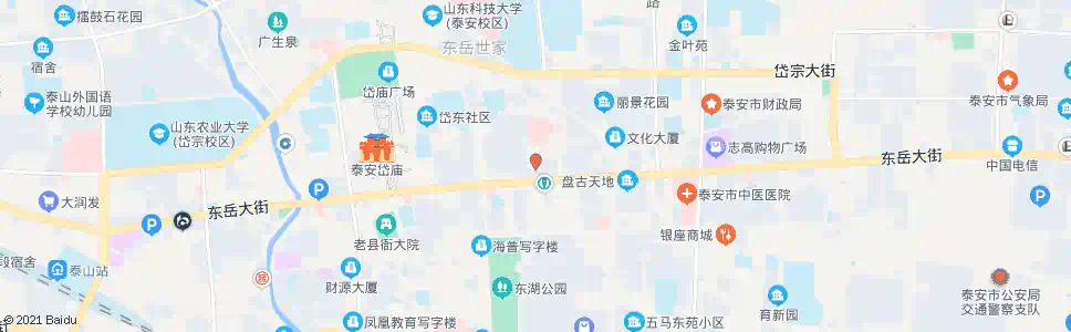 泰安市福利院_公交站地图_泰安公交_妙搜公交查询2025
