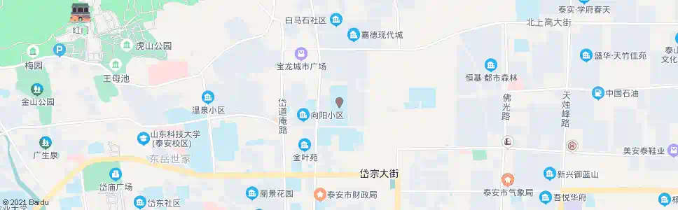 泰安泰安技师学院_公交站地图_泰安公交_妙搜公交查询2025