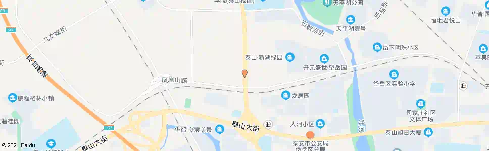 泰安旅游开发区管委会_公交站地图_泰安公交_妙搜公交查询2025