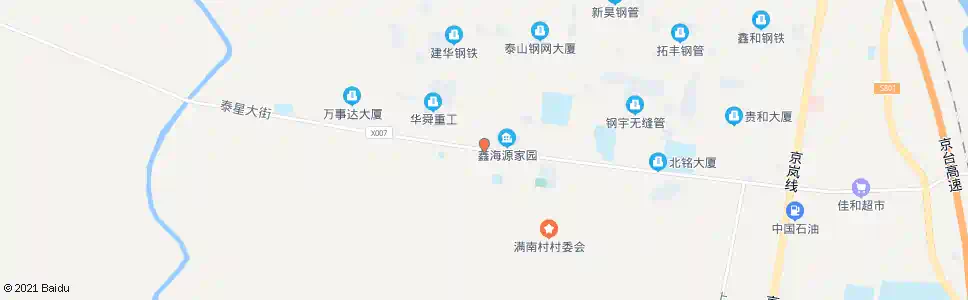 泰安满庄卫生院_公交站地图_泰安公交_妙搜公交查询2025